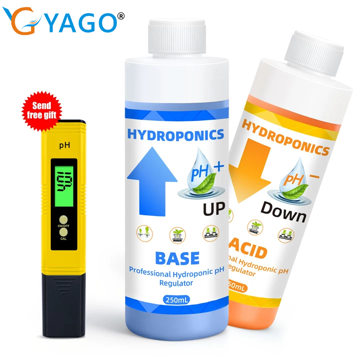 Ph Up Down Solution - YAGO 250 ml/100 ml algemene hydrocultuur