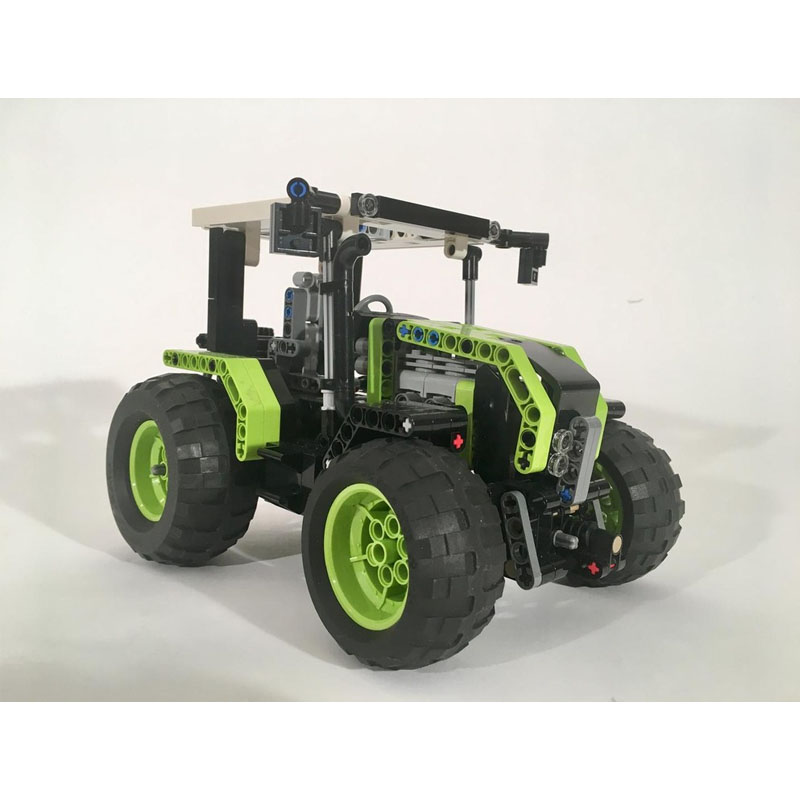 Urban Farming Usa - MOC-97333 Urban Farm Landbouwtractor Bouwsteenmodel 660