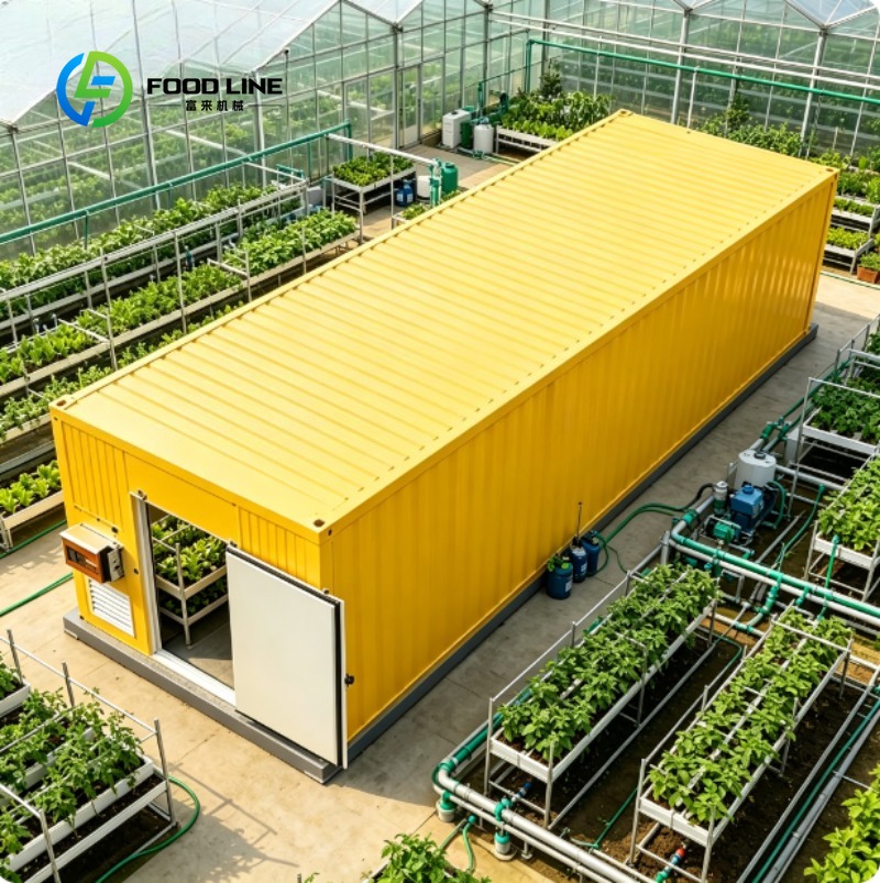 Urban Farming Usa - Modulair slimme kweekcontainer automatisch plantensysteem voor