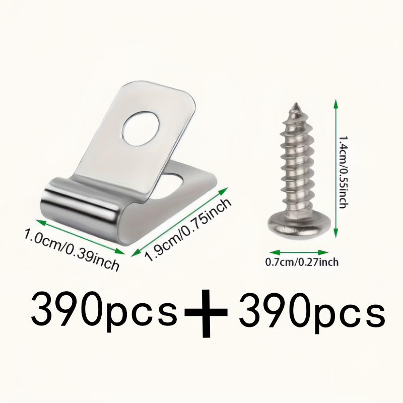 390 clips + 390 spijkers, corr - Urban Farming Usa recensie en prijs